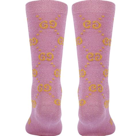 women's pink gucci socks|women's gucci tights.